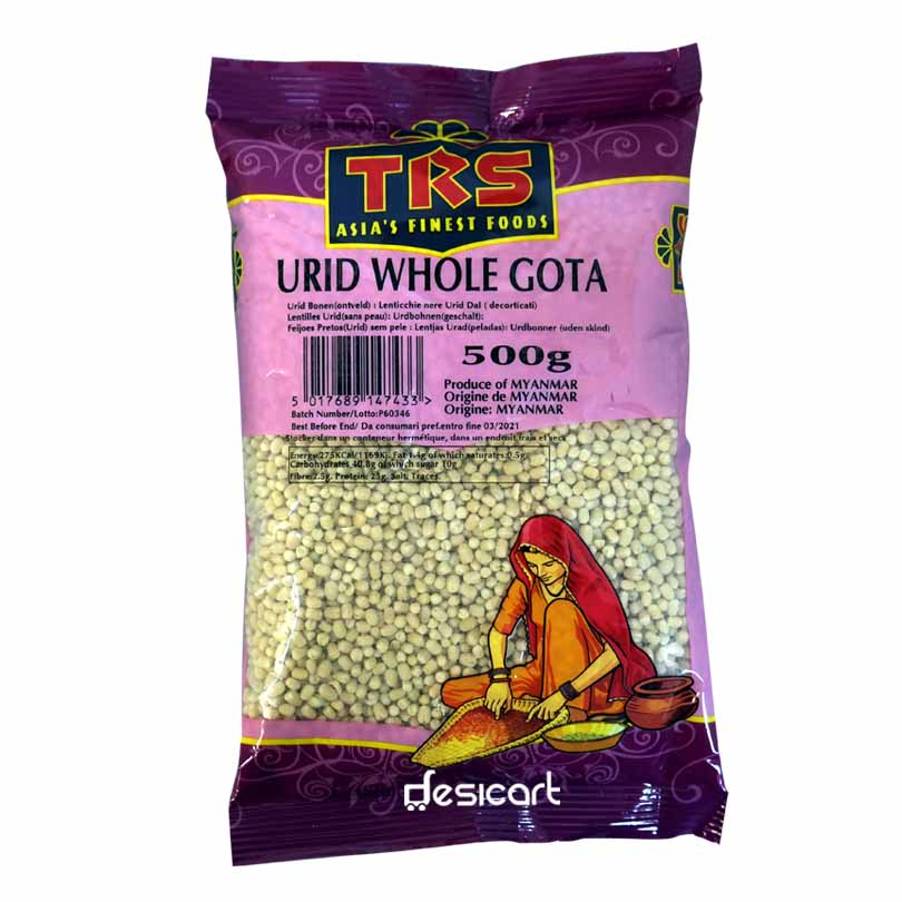 Trs Urid Whole Gota 500g