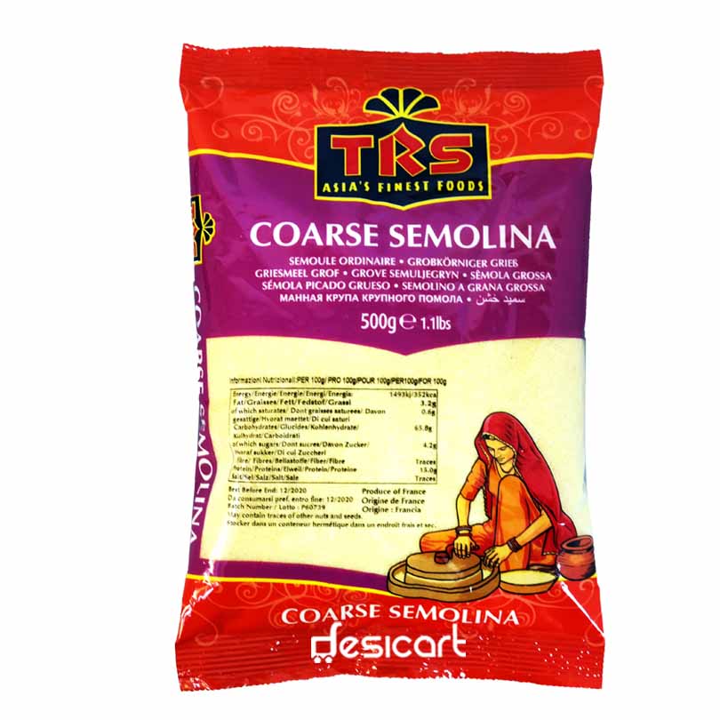 TRS SEMOLINA COARSE 500G