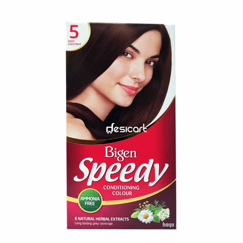 Bigen Speedy Women Deep Chestnut No 5