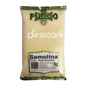 Fudco Semolina Coarse Yellow 1.5kg