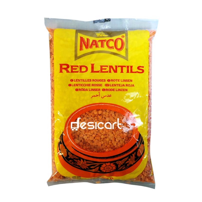 Natco Red Lentils 500g