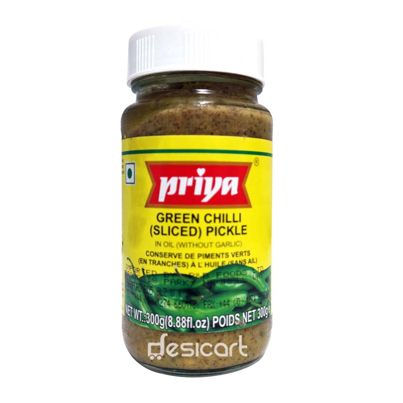 Priya Green Chilli Pickle 300g