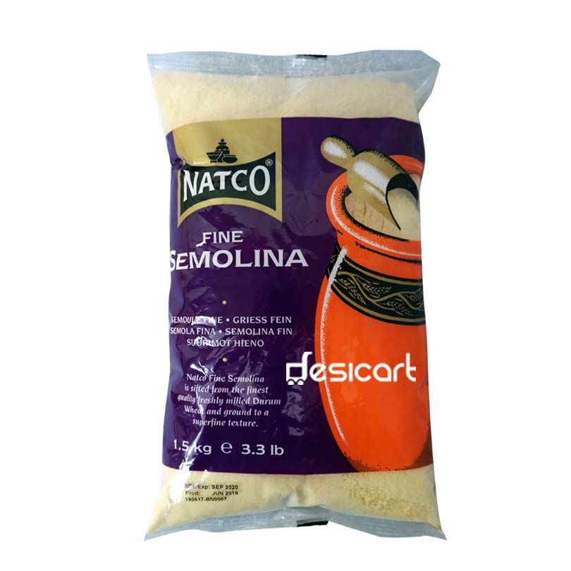 NATCO SEMOLINA FINE 1.5KG