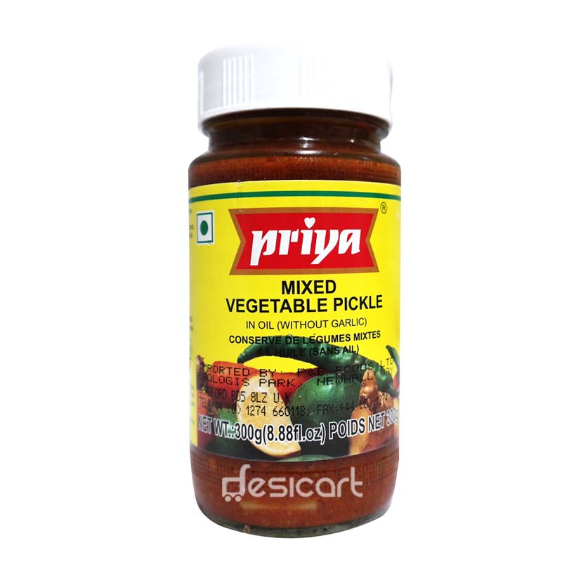 PRIYA MIXED VEGETABLE PICKLE 300G