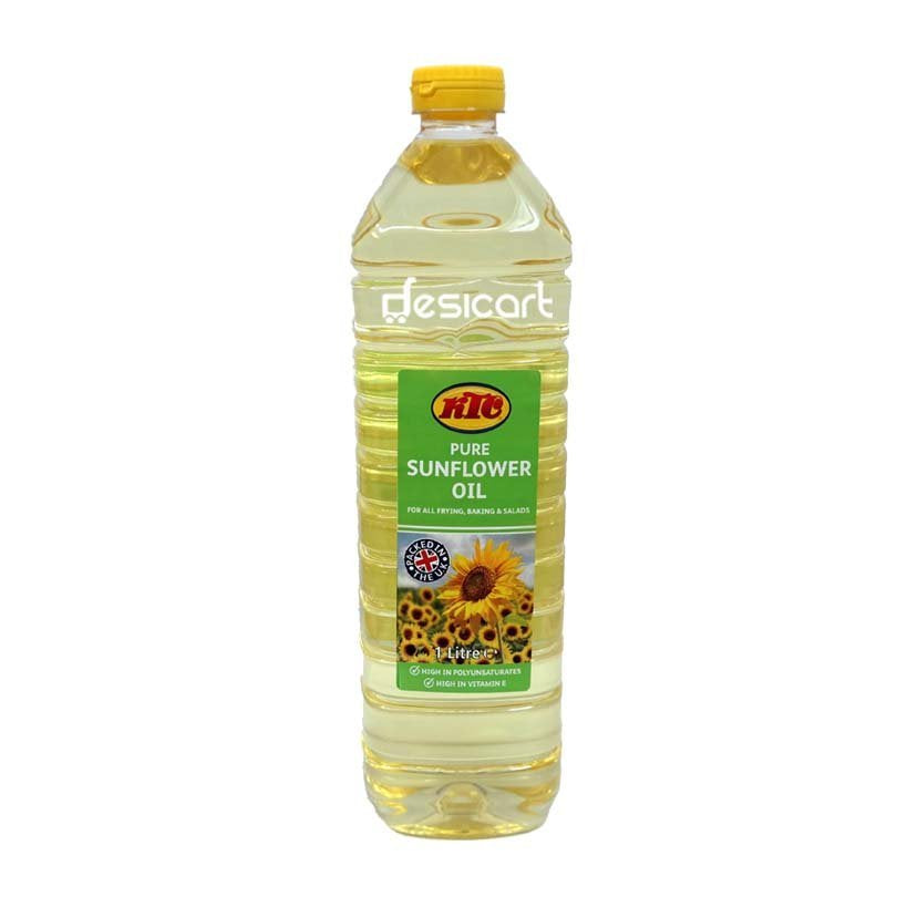 Buy Ktc Sunflower Oil 1Ltr online UK Desicart