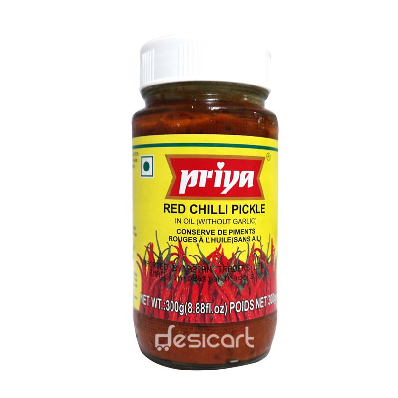 PRIYA RED CHILLI PICKLE 300G