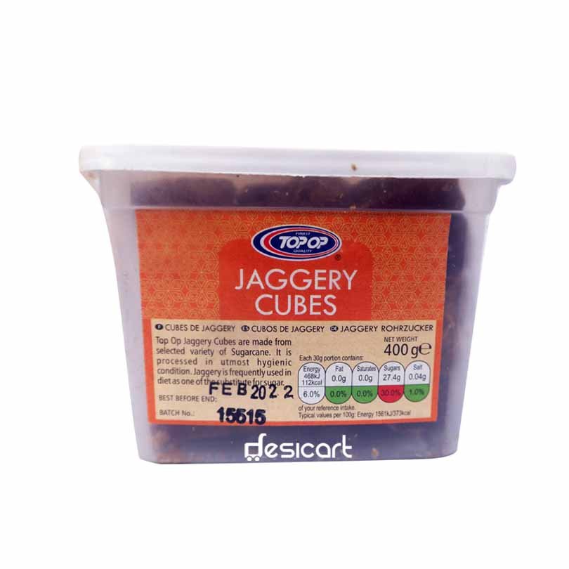 TOP OP JAGGERY CUBES 400G