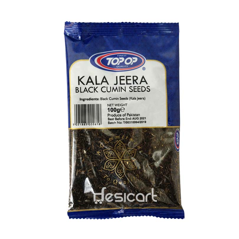 TOP OP KALA JEERA (BLACK CUMIN SEEDS) 100G