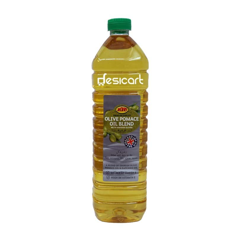 KTC BLENDED POMANCE OLIVE OIL 1LTR