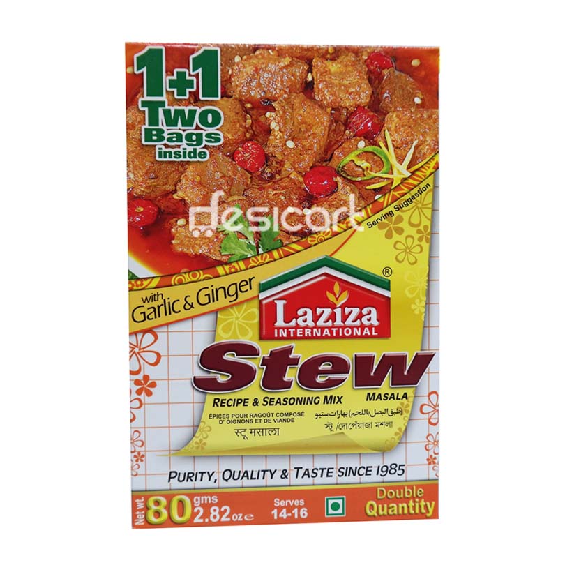 LAZIZA STEW SEASONING MIX 80G