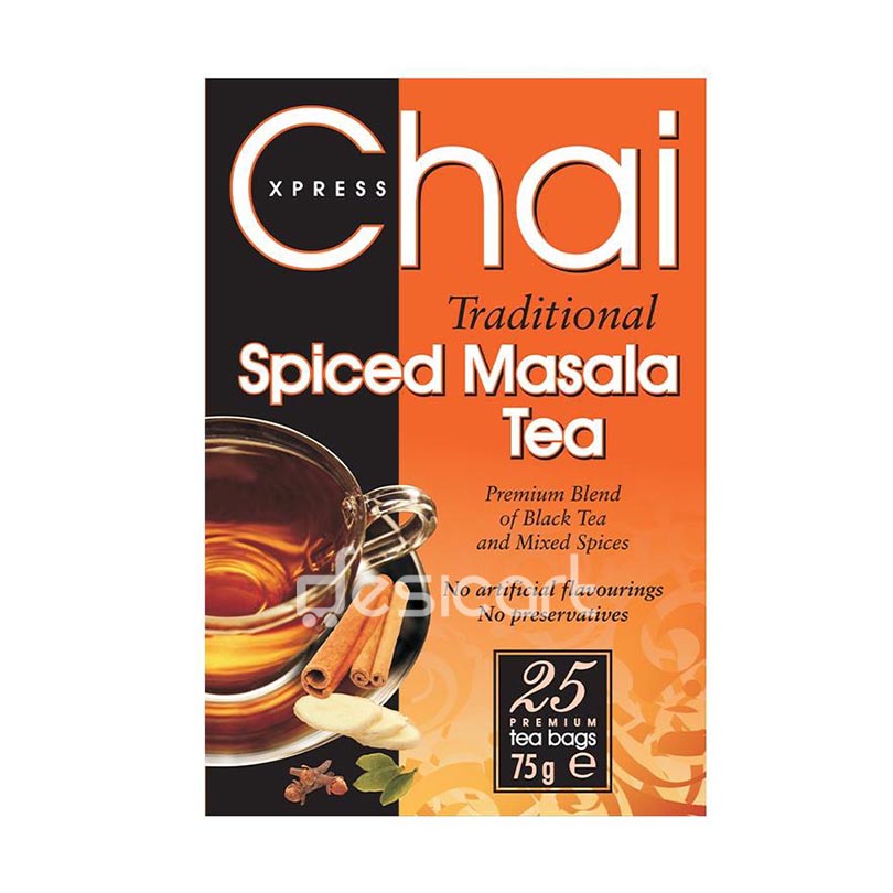 CHAI EXPRESS SPICED MASALA TEA-25 BAGS