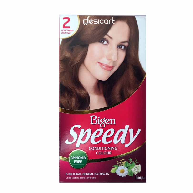 Bigen Speedy Women Light Warm Chestnut 2