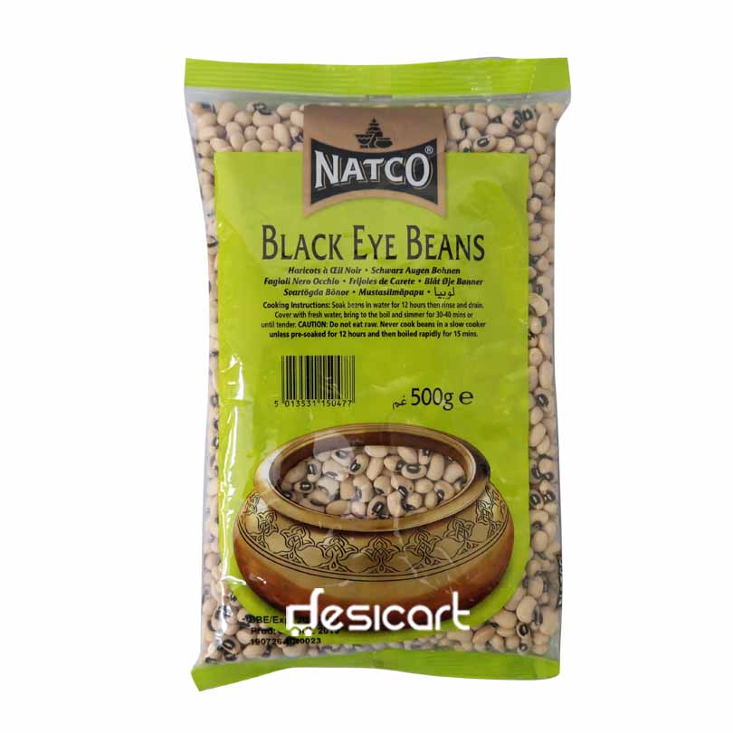 NATCO BLACK EYE BEANS 500G