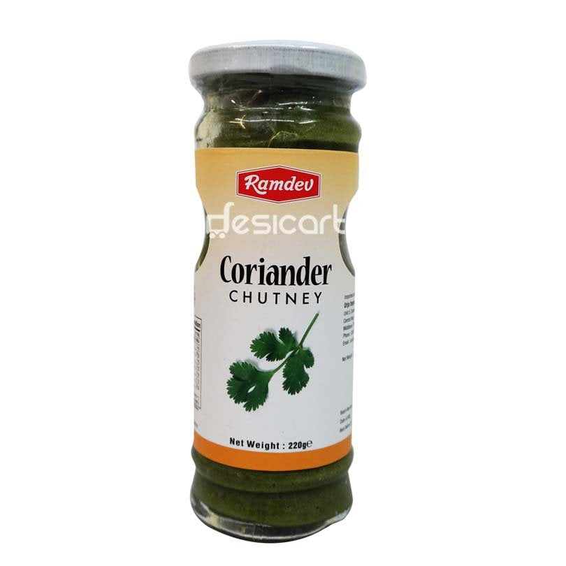 RAMDEV CHUTNEY CORIANDER 220G