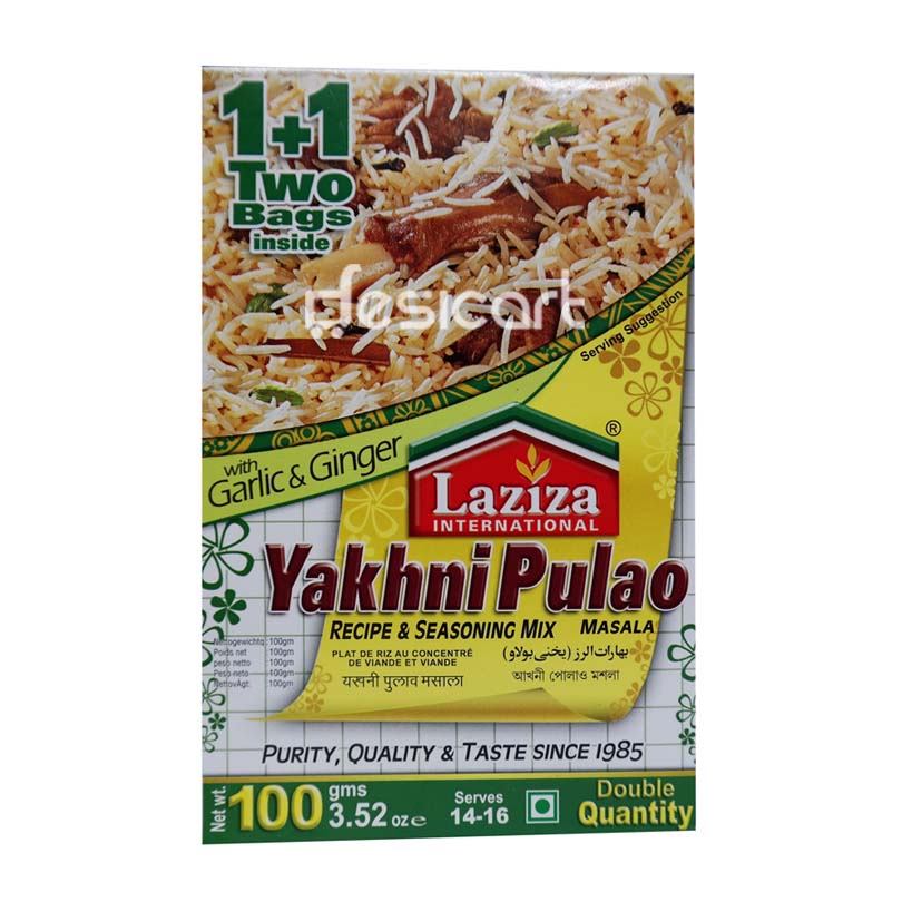 LAZIZA PUNJABI YAKINI PULAO 100g