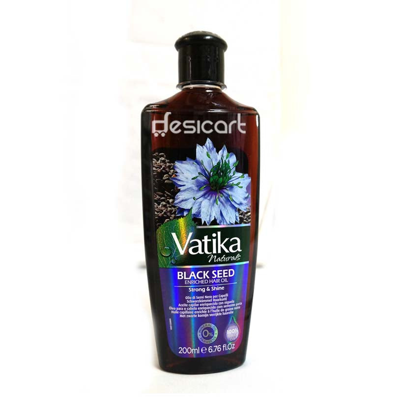 DABUR VATIKA HAIR OIL BLACK SEED 200ML