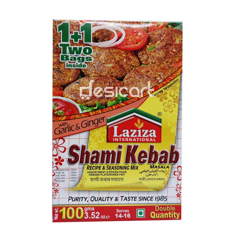 LAZIZA SHAMI KEBAB MASALA 100G