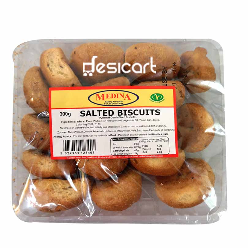 MEDINA SALTED BISCUITS 300G