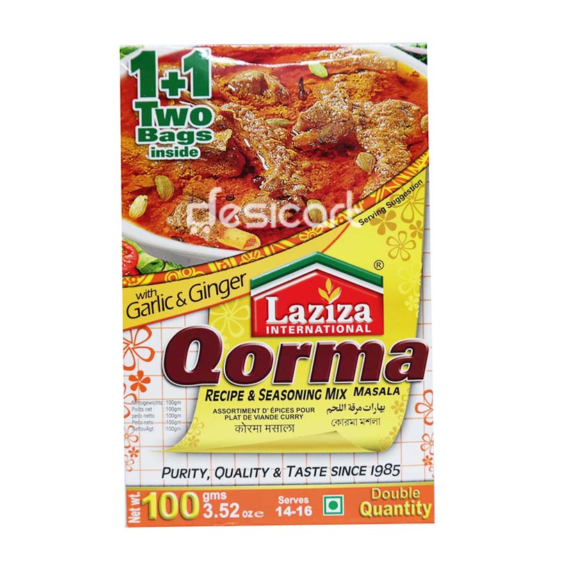 LAZIZA QORMA MASALA 100G