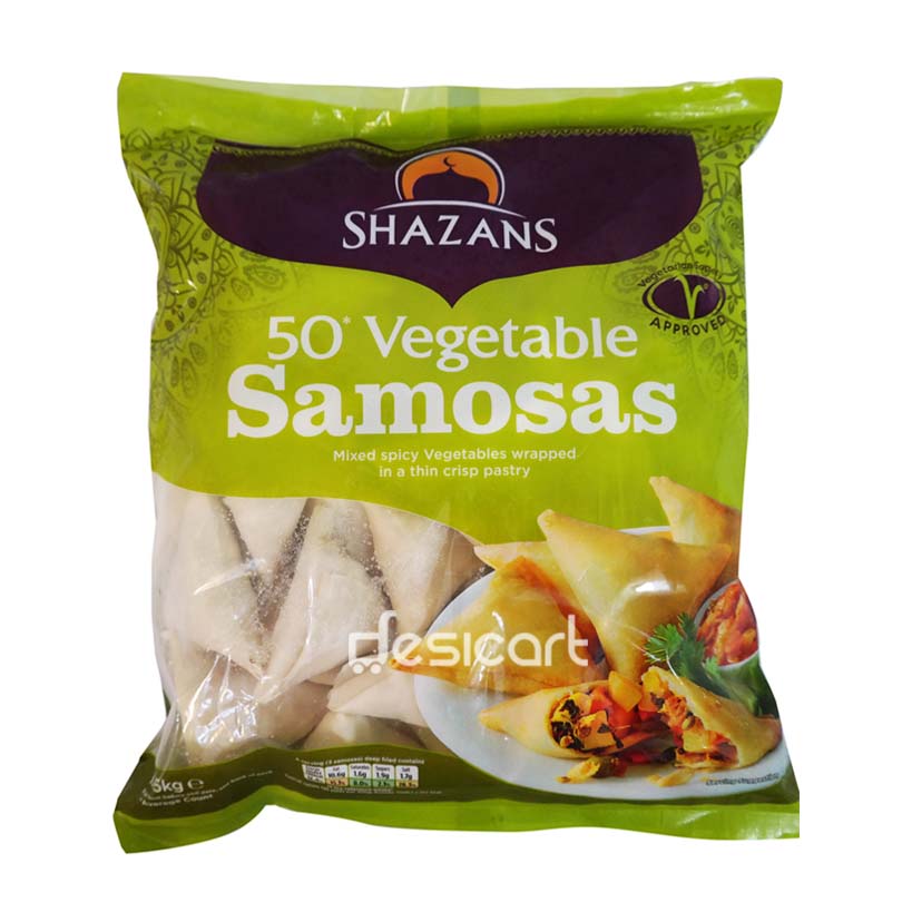 Shazans 50 Vegetable Samosa