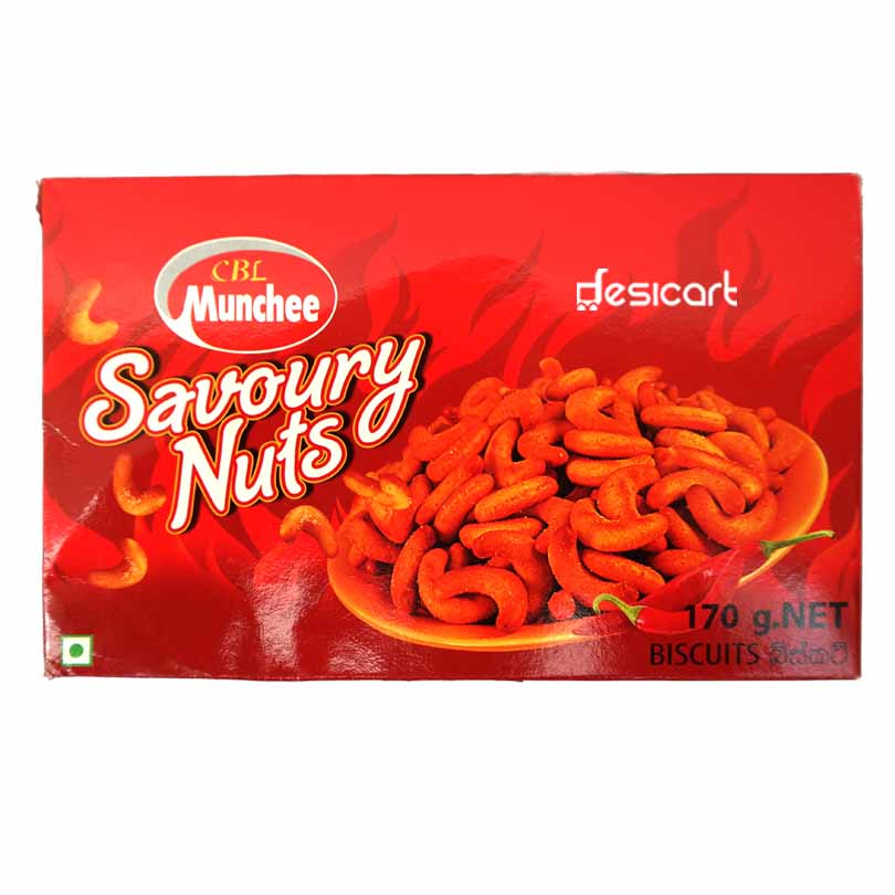 MUNCHEE SAVORY NUTS 180GM
