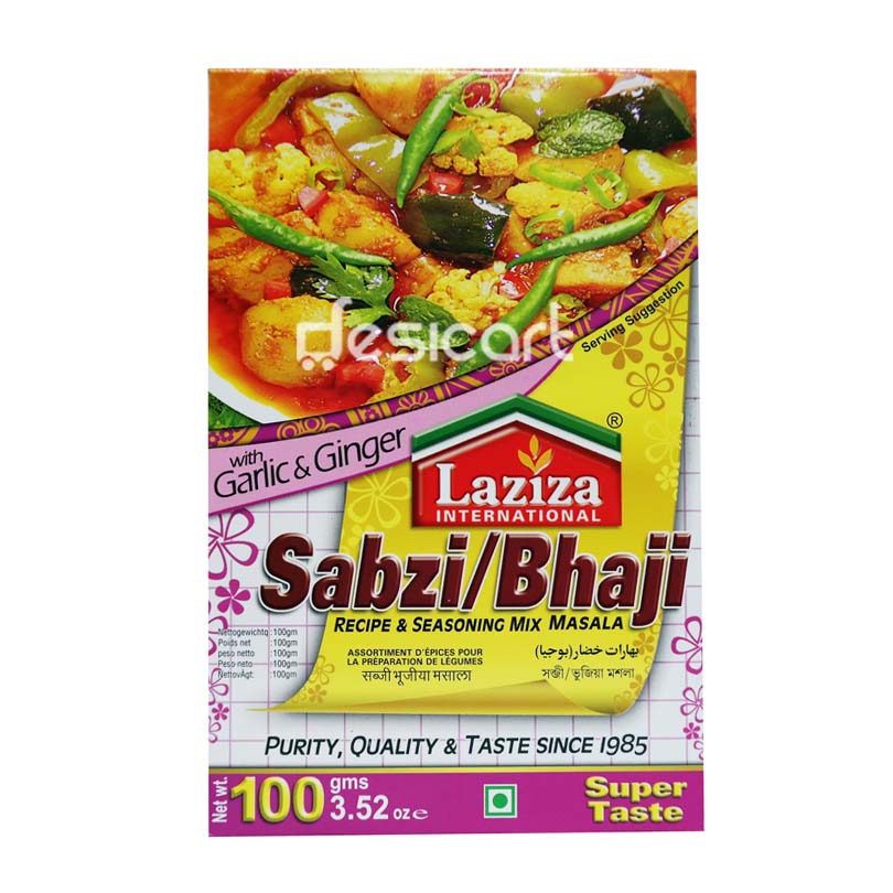 LAZIZA SABZI/ BHAJI 100G