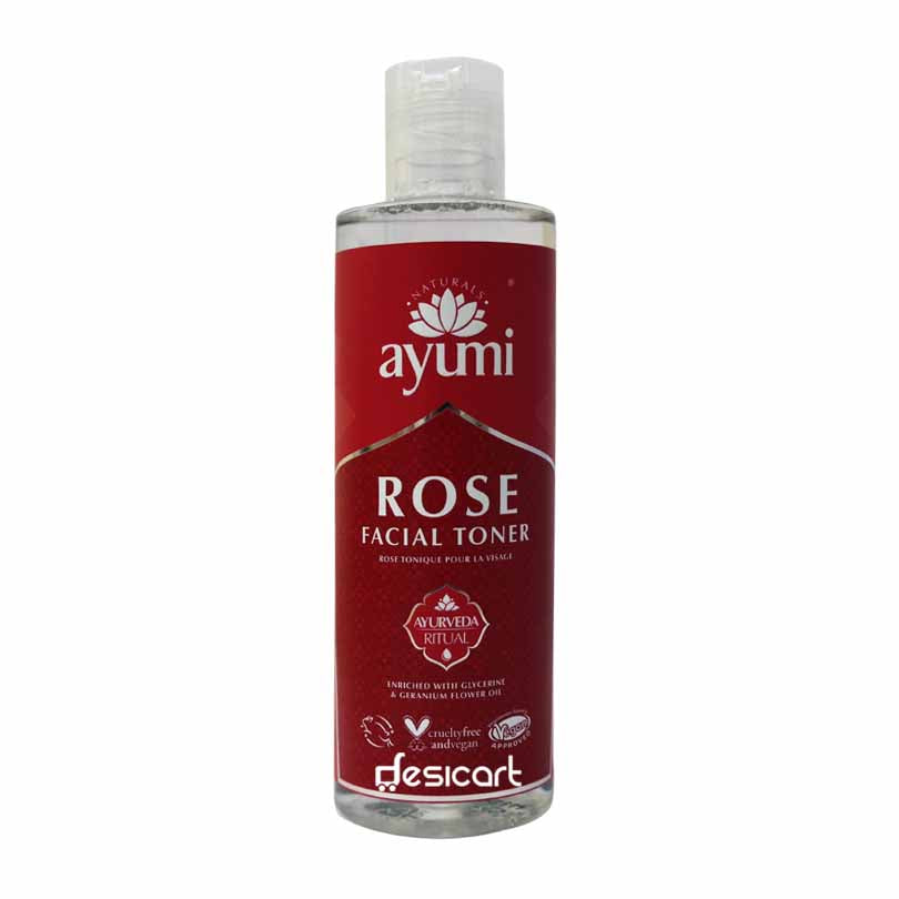 AYUMI NATURAL ROSE TONER 250ML