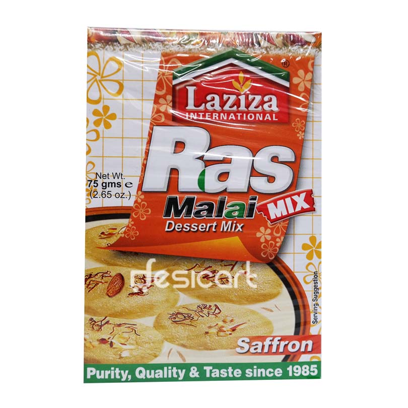 LAZIZA RASMALAI SAFFRON 75G