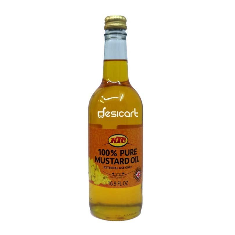 KTC PURE MUSTARD OIL 500ML(NON-EDIBLE)