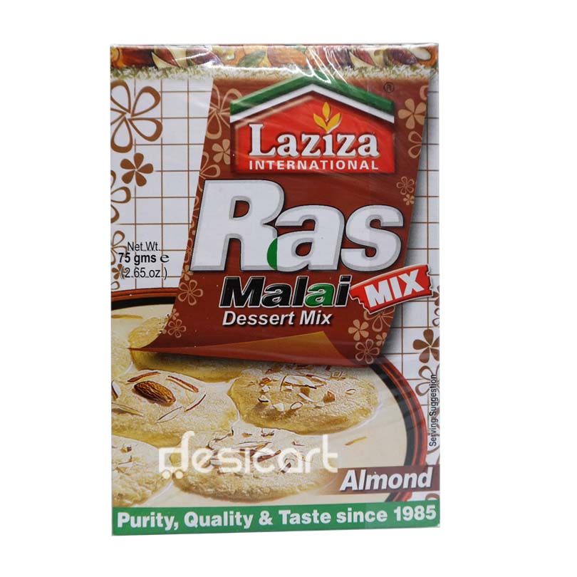 LAZIZA RASMALAI ALMOND 75G
