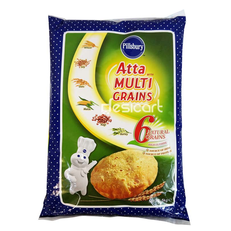 PILLSBURY MULTIGRAIN ATTA 5KG