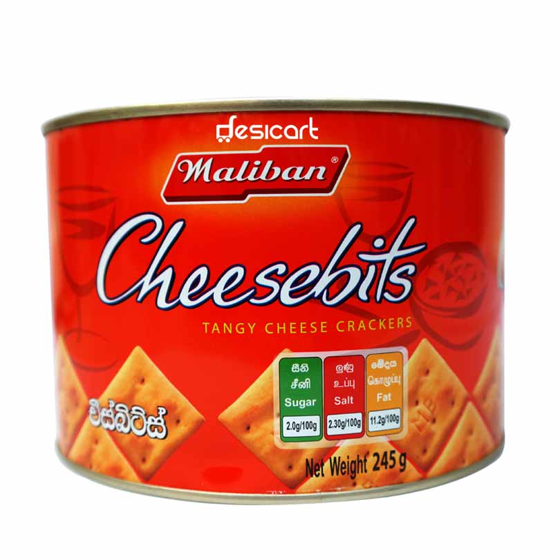 MALIBAN CHEESEBITS 245G