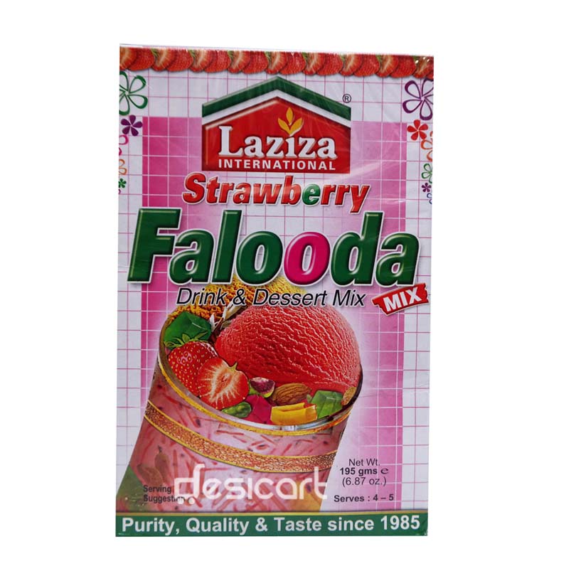 LAZIZA FALOODA STRAWB.MIX200G