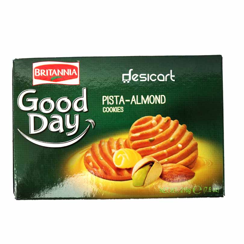 BRITANNIA GOODDAY PISTA ALMOND 216G