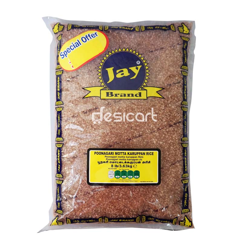 Jay Brand Motta Karuppan Rice 8lb 3.6kg