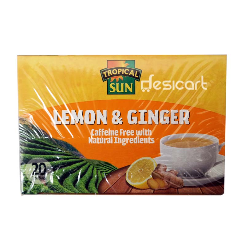 TS LEMON & GINGER TEA 60G