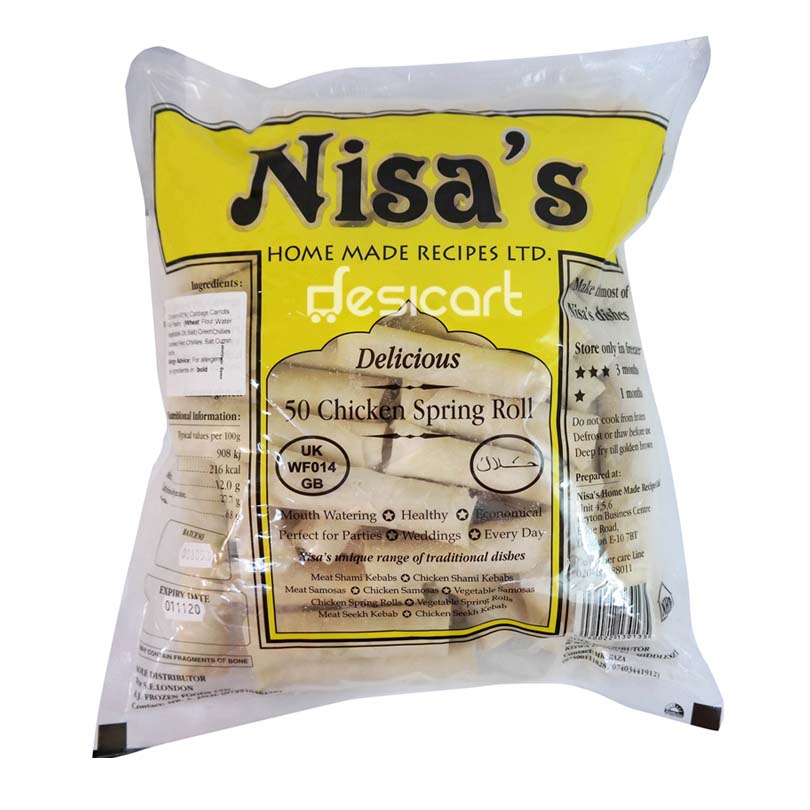 NISA'S 40 CHICKEN SPRING ROLL