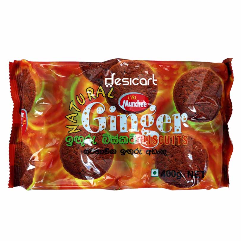 MUNCHEE GINGER BISCUIT 400G