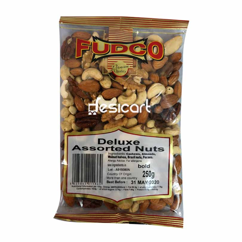 FUDCO DELUXE ASSORTED NUTS 250g
