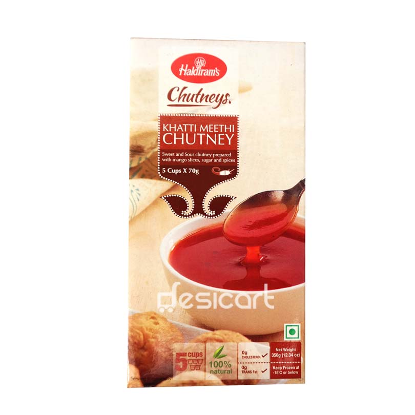 HALDIRAM'S KHATTI MEETHI CHUTNEY 70Gx5 CUPS