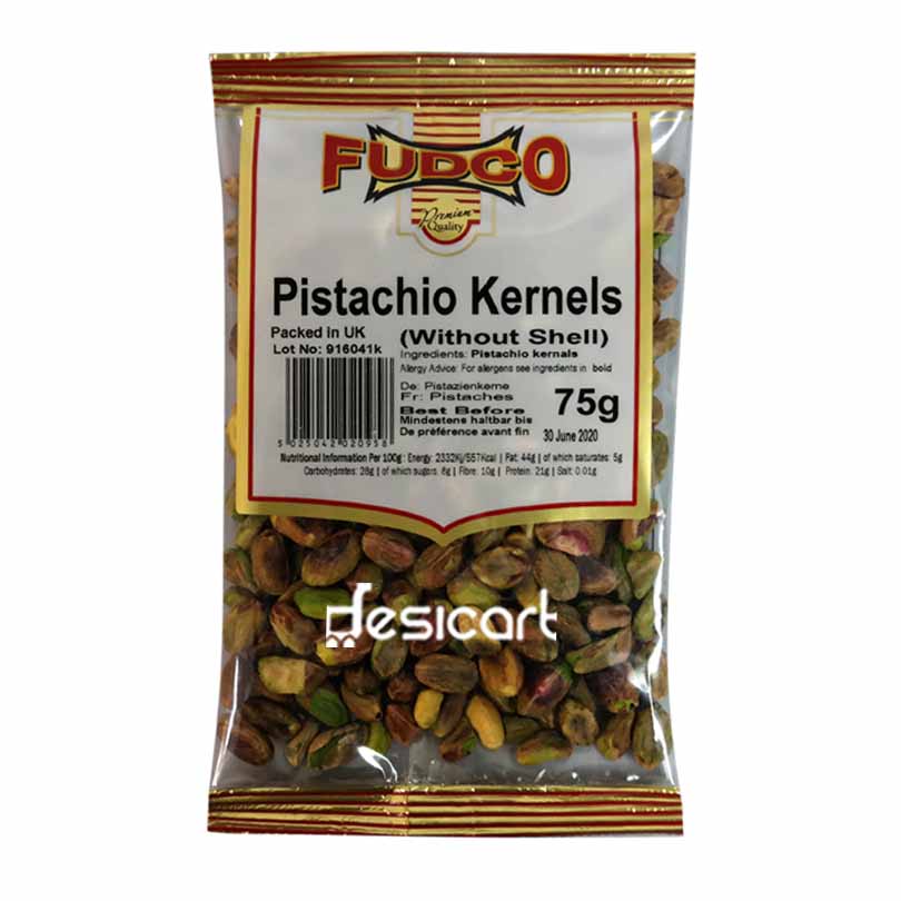 FUDCO PISTACHIO KERNALS 75G