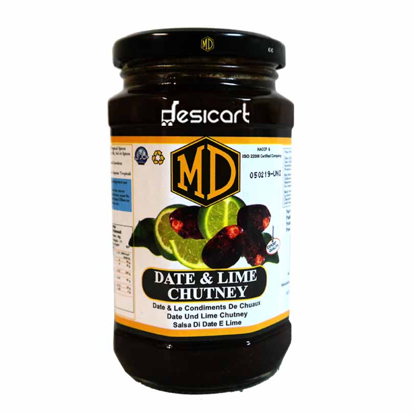 MD DATES & LIME CHUTNEY 450G