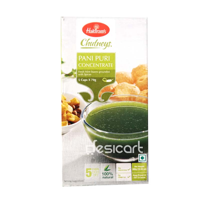 HALDIRAM'S PANI PURI CHUTNEY 70Gx5 CUPS