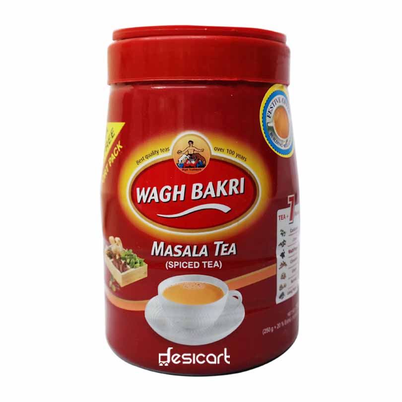 WAGH BAKRI MASALA TEA JAR (LOOSE) 250g