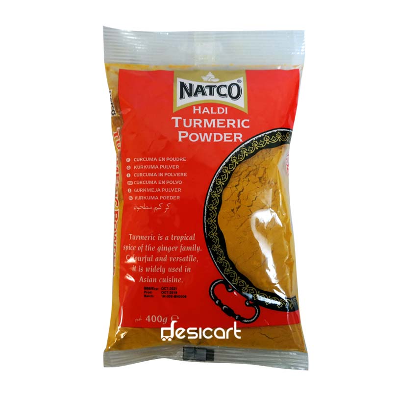 NATCO TURMERIC POWDER HALDI 400G