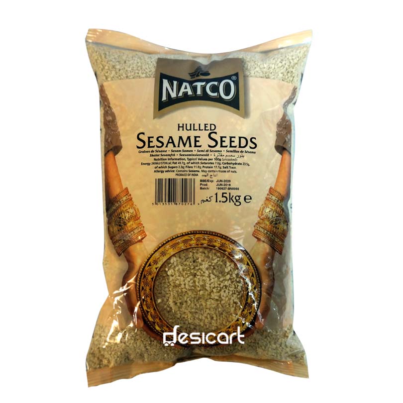Natco Sesame Seeds Hulled 1.5kg
