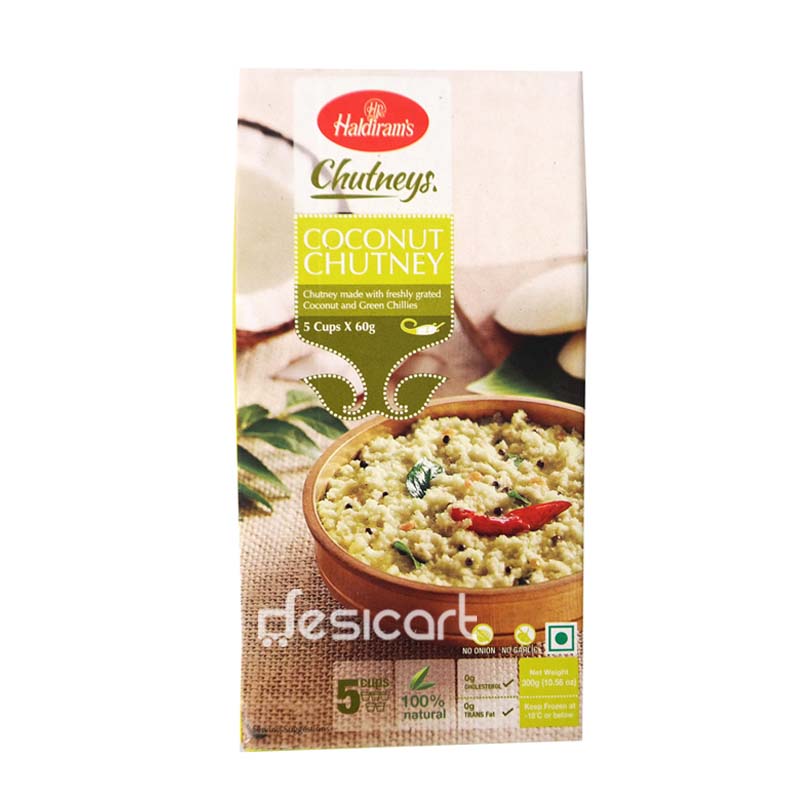 Haldiram Coconut Chutney 60gx5 Cups