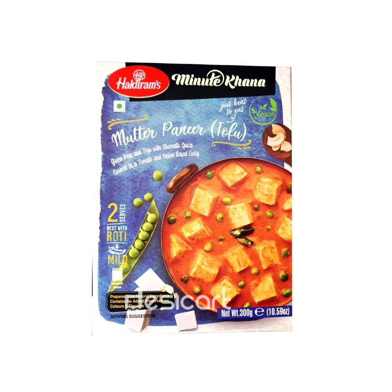 HALDIRAM MUTTER PANNER (2 SERVES) 300G