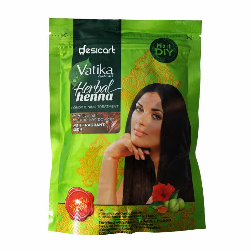 DABUR VATIKA HERBAL HEENA OUDH PWD 200G