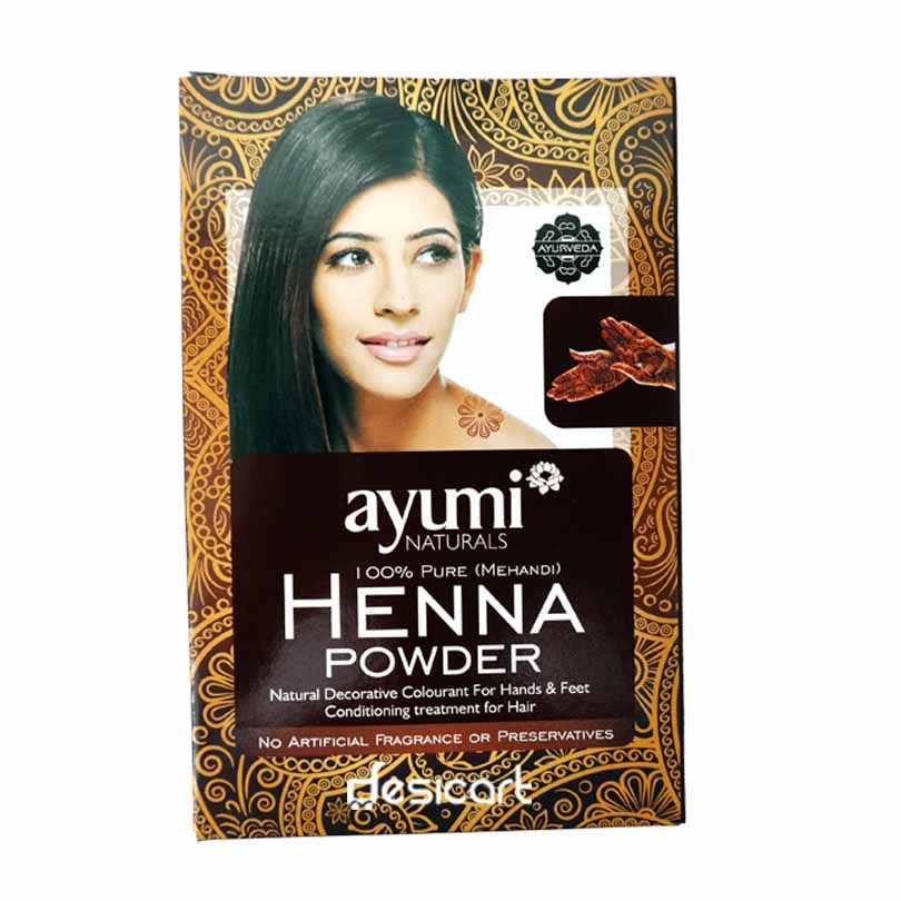 AYUMI NATURAL HERBAL HENNA POWDER 500G